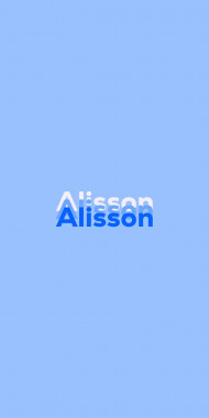 Name DP: Alisson