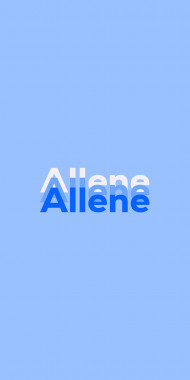 Name DP: Allene