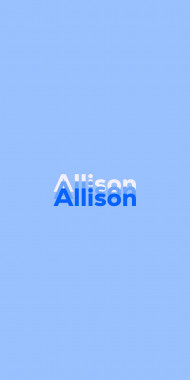 Name DP: Allison