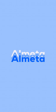 Name DP: Almeta