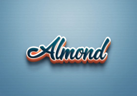 Cursive Name DP: Almond
