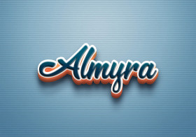 Cursive Name DP: Almyra