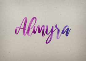 Almyra Watercolor Name DP