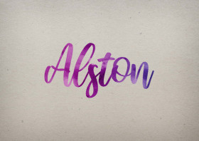 Alston Watercolor Name DP