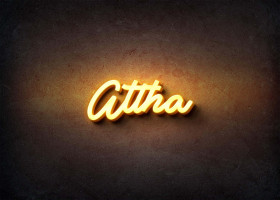 Glow Name Profile Picture for Altha