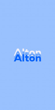 Name DP: Alton