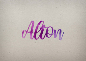 Alton Watercolor Name DP