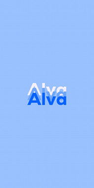 Name DP: Alva