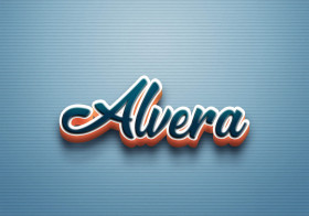 Cursive Name DP: Alvera