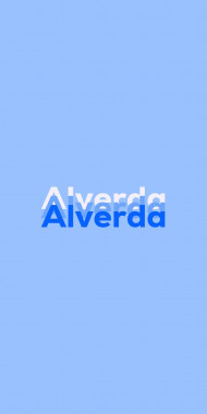 Name DP: Alverda
