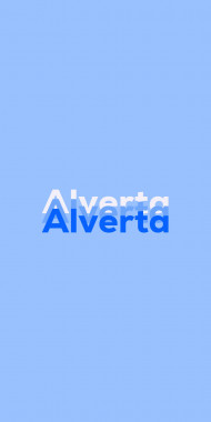 Name DP: Alverta