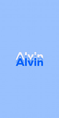 Name DP: Alvin