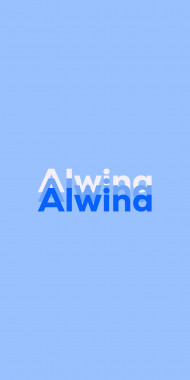 Name DP: Alwina