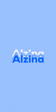 Name DP: Alzina