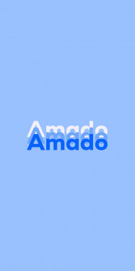 Name DP: Amado