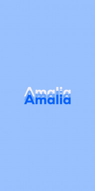Name DP: Amalia