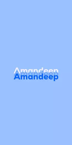 Name DP: Amandeep