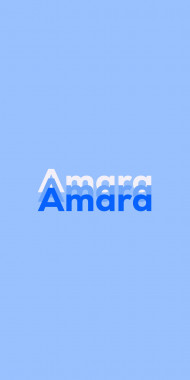 Name DP: Amara