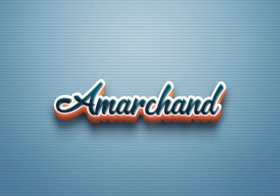 Cursive Name DP: Amarchand