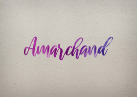 Amarchand Watercolor Name DP