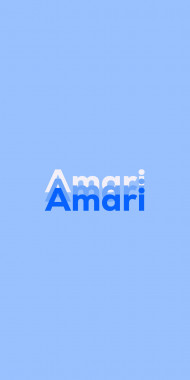Name DP: Amari