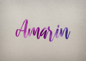 Amarin Watercolor Name DP