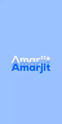 Name DP: Amarjit