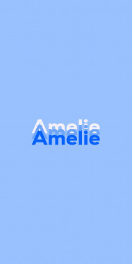 Name DP: Amelie