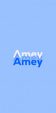 Name DP: Amey