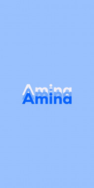 Name DP: Amina