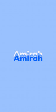 Name DP: Amirah