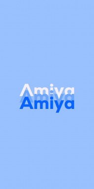 Name DP: Amiya