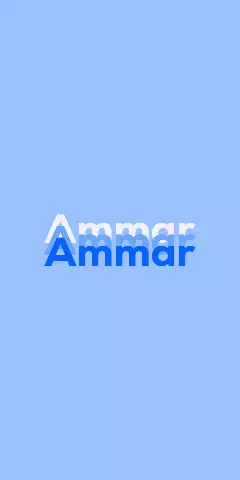 Name DP: Ammar