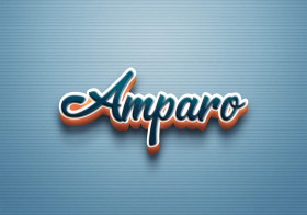 Cursive Name DP: Amparo