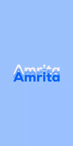 Name DP: Amrita