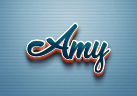 Cursive Name DP: Amy