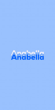 Name DP: Anabella