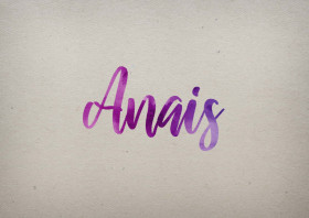 Anais Watercolor Name DP