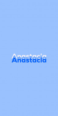 Name DP: Anastacia