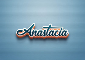 Cursive Name DP: Anastacia