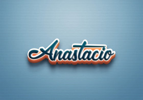 Cursive Name DP: Anastacio