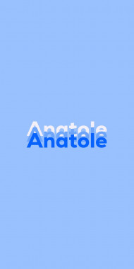 Name DP: Anatole