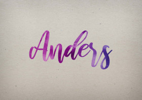 Anders Watercolor Name DP