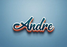 Cursive Name DP: Andre