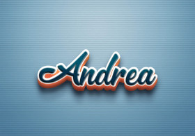 Cursive Name DP: Andrea