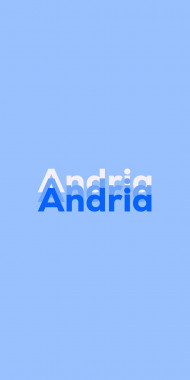 Name DP: Andria