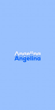 Name DP: Angelina