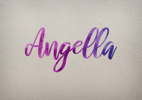 Angella Watercolor Name DP