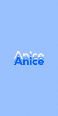 Name DP: Anice