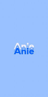 Name DP: Anie